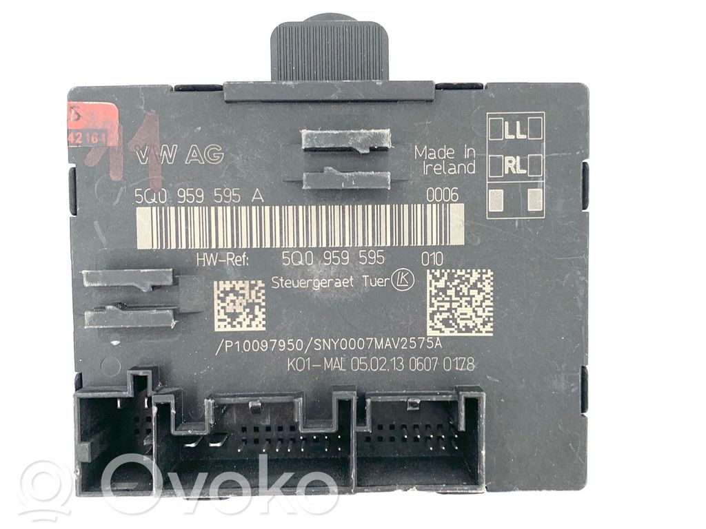Audi A3 S3 8V Door control unit/module 