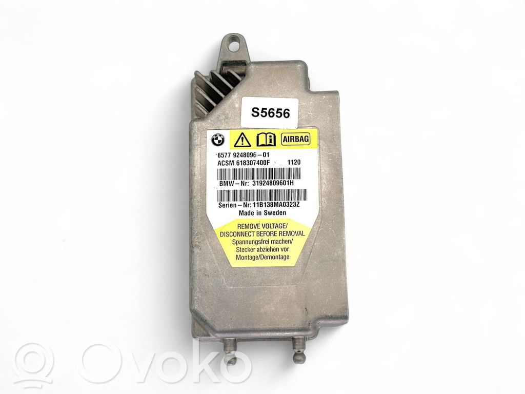 BMW 5 F10 F11 Airbag control unit/module 