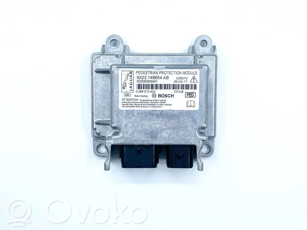 Sterownik / Moduł Airbag   9X2314B654AB,0285010403