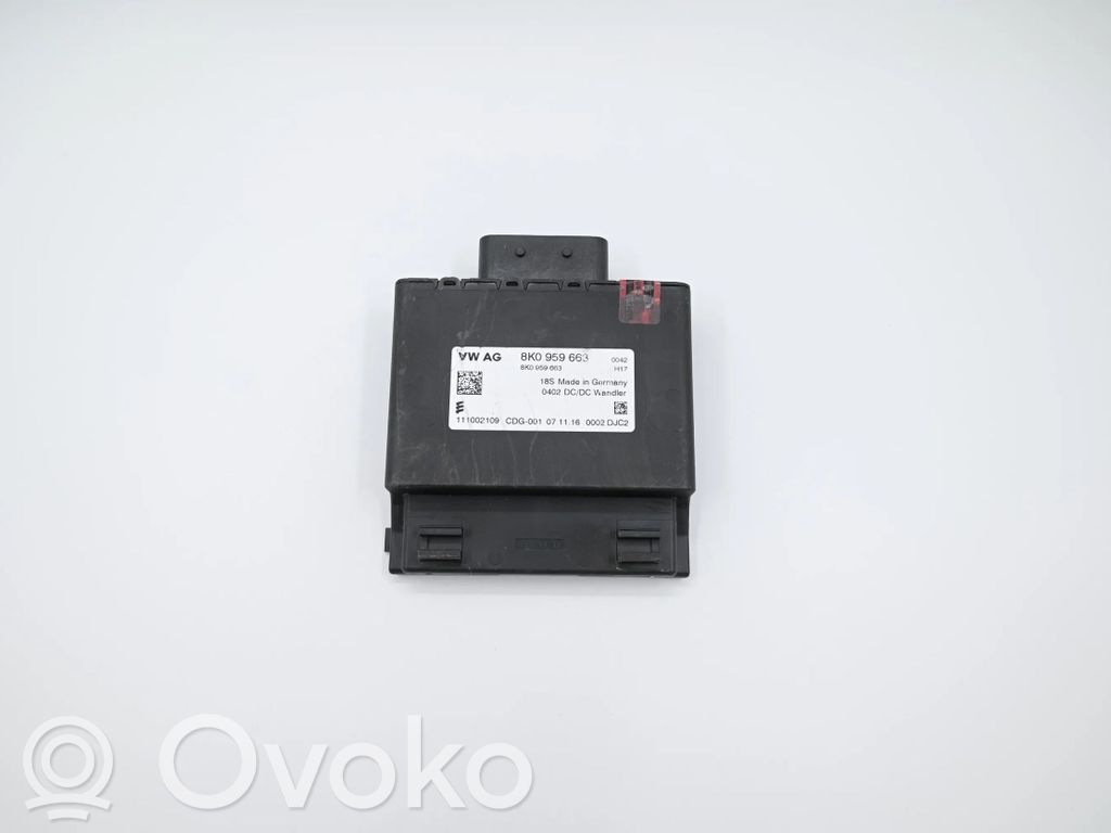 Audi A5 Sportback 8TA Other control units/modules 