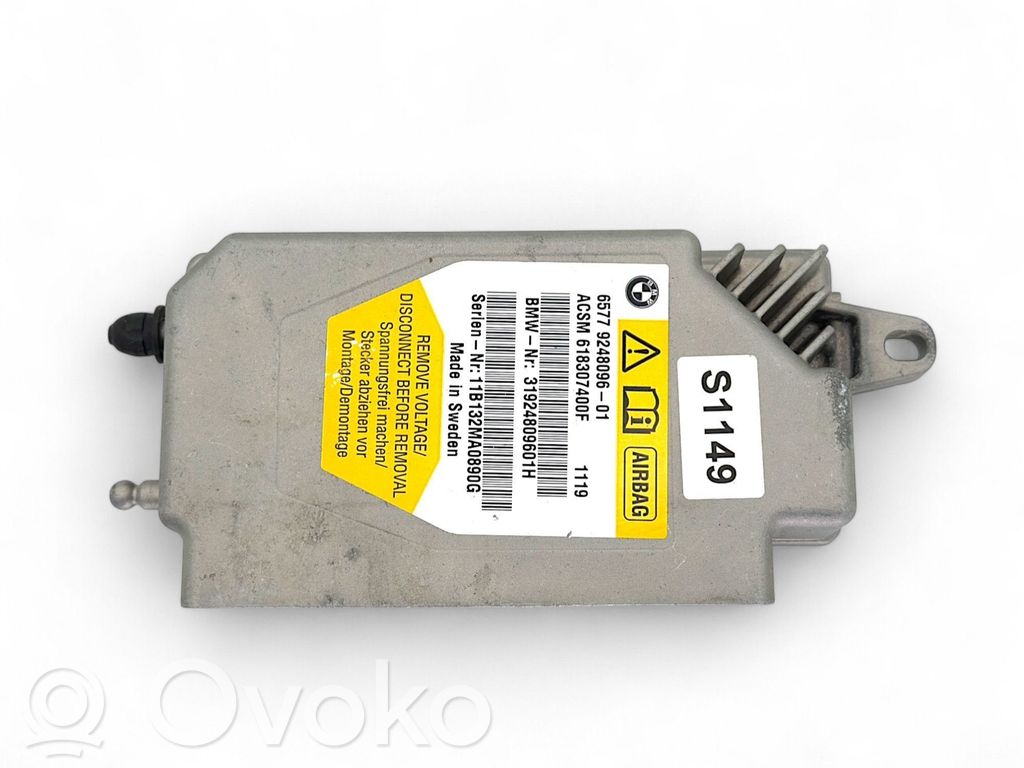 BMW 5 F10 F11 Airbag control unit/module 