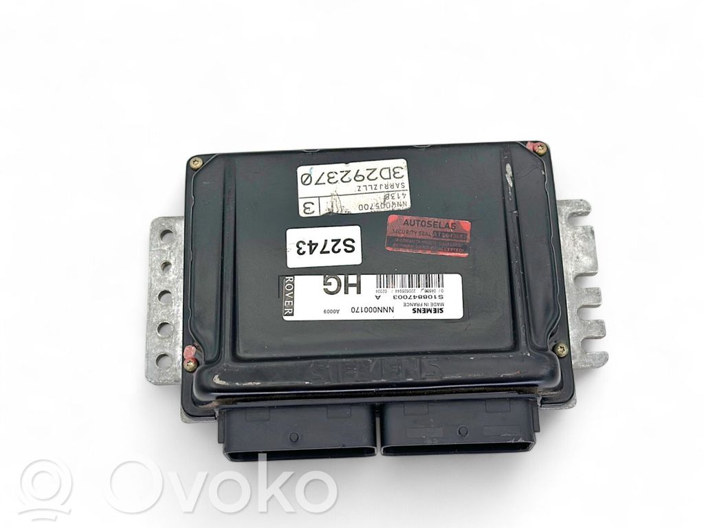 Engine control unit/module   NNN000170,3D292370,S108847003A,S108847003