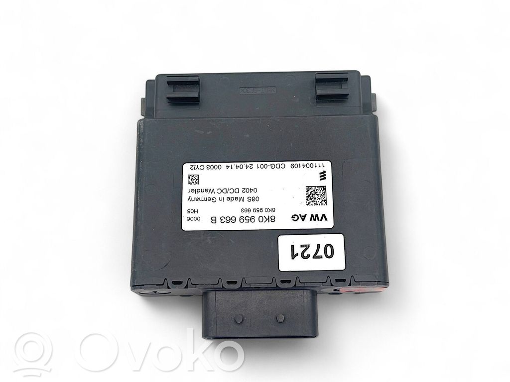 Audi A4 S4 B8 8K Other control units/modules 
