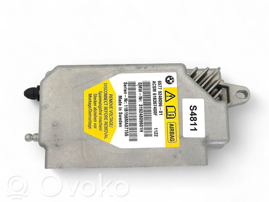 BMW 5 F10 F11 Airbag control unit/module 