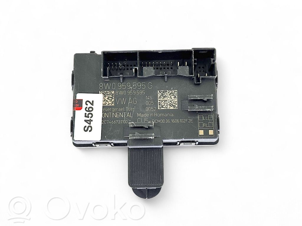 Audi A4 S4 B8 8K Door control unit/module 