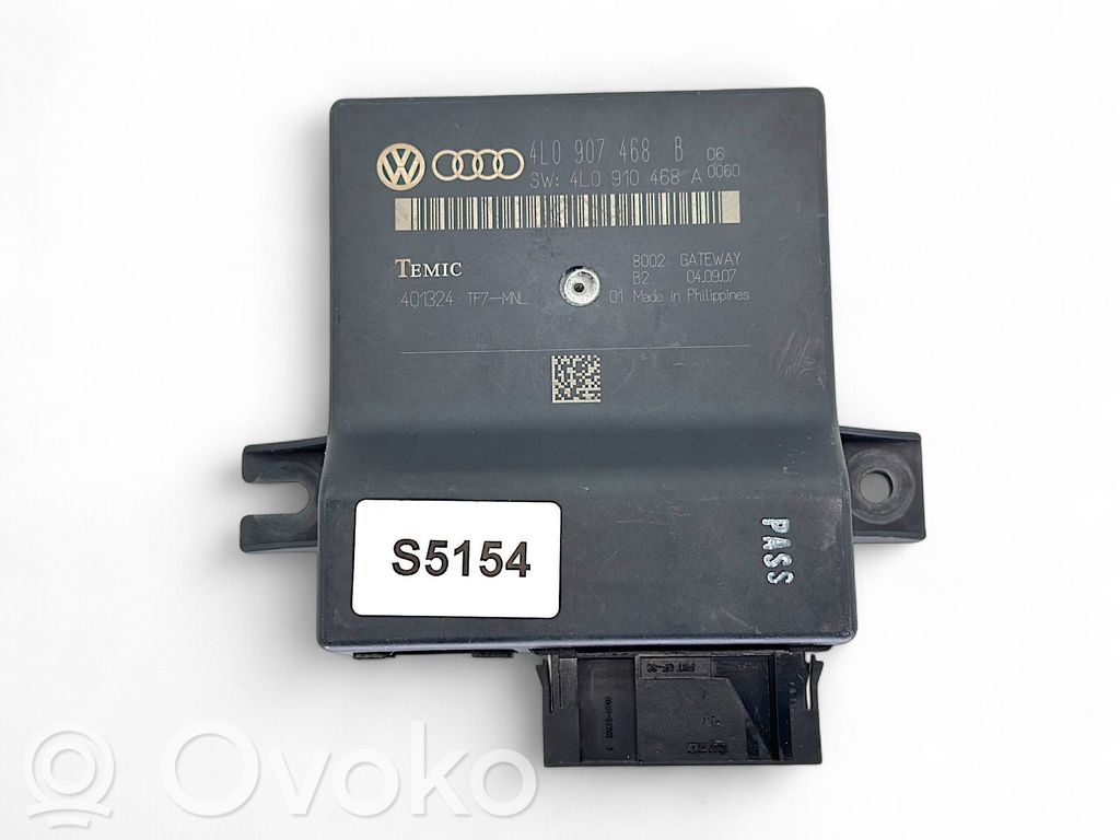 Audi A6 S6 C6 4F Gateway control module 