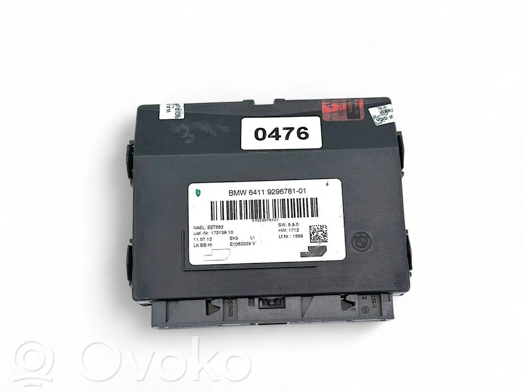 BMW 3 F30 F35 F31 Air conditioning/heating control unit 