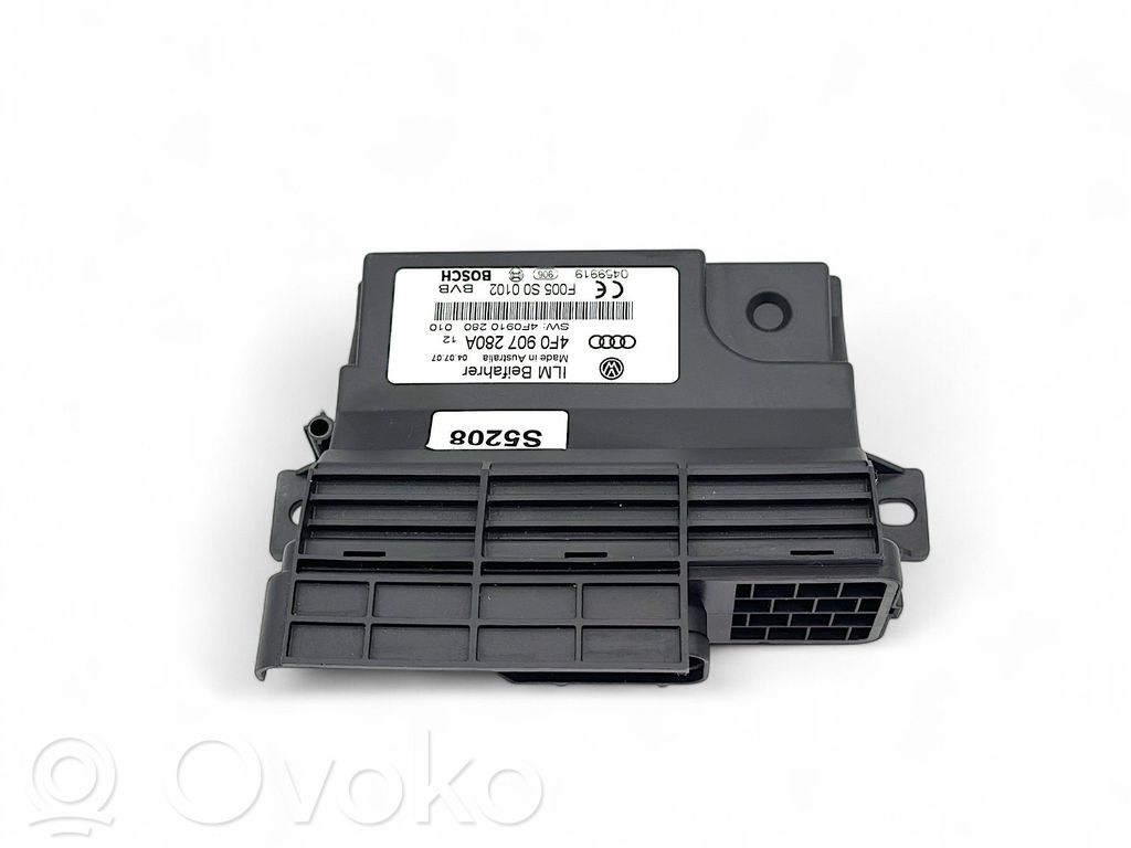 Autres unités de commande / modules   4F0907280A,F005S00102,4F0910280