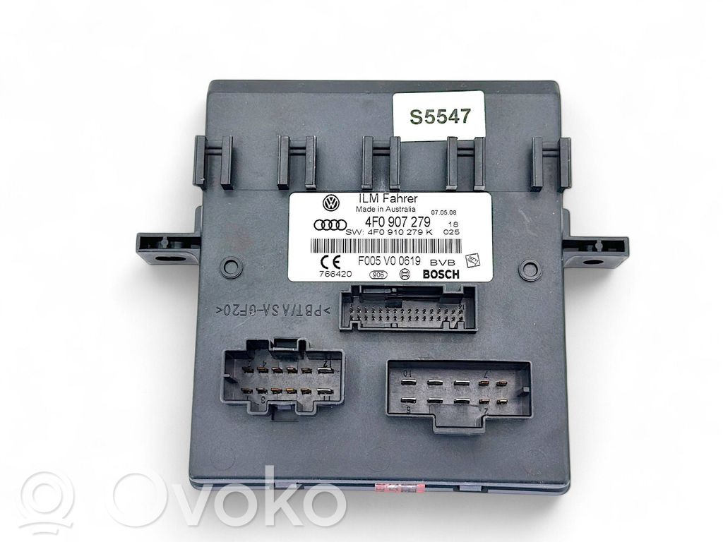 Audi A6 S6 C6 4F Moduł / Sterownik komfortu 