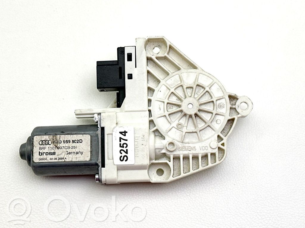 Audi A6 S6 C6 4F Priekinio lango pakelėjo varikliukas 