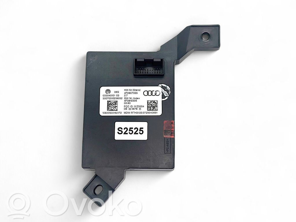 Audi A6 S6 C6 4F Keyless (KESSY) go control unit/module 