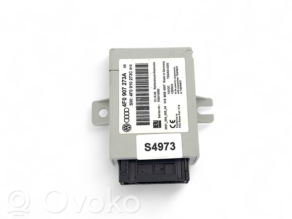 Audi A6 S6 C6 4F Riepu spiediena sensors 