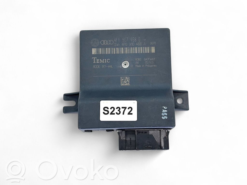 Módulo de control Gateway   4F0907468D,4F0910468A