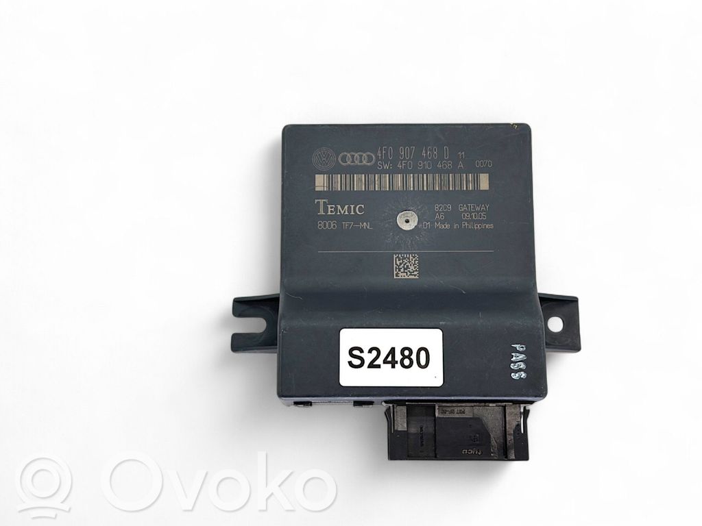 Módulo de control Gateway   4F0907468D,4F0910468A