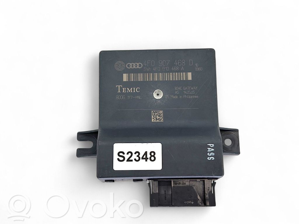 Gateway control module   4F0907468D,4F0910468A,8006TF7MNL