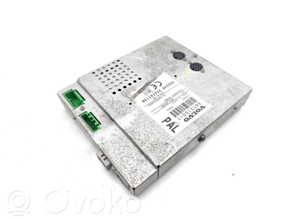Volvo S80 GPS navigation control unit/module 