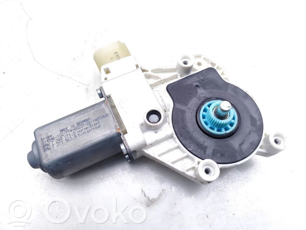 BMW 5 F10 F11 Moteur de lève-vitre de porte avant 