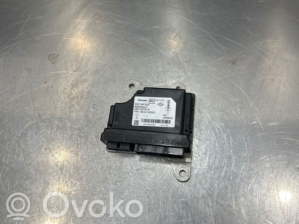 Renault Kadjar Oro pagalvių valdymo blokas 