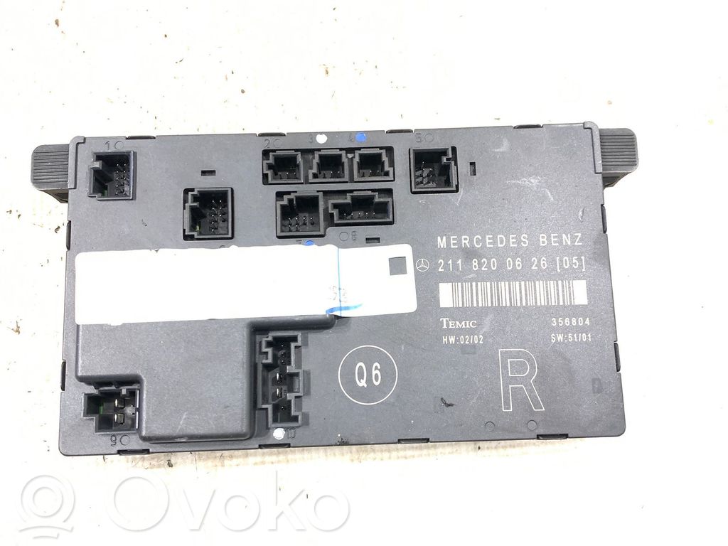 Mercedes-Benz E W211 Door control unit/module 