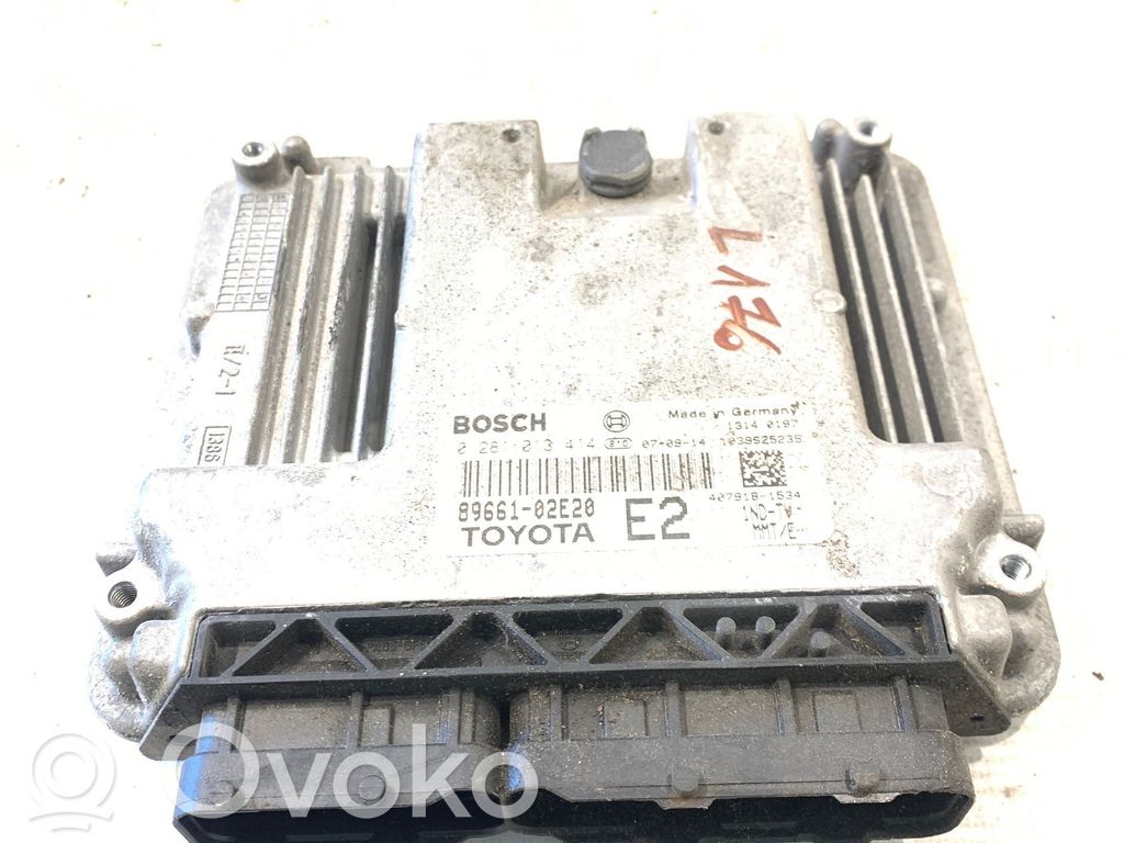 Toyota Auris 150 Engine control unit/module 