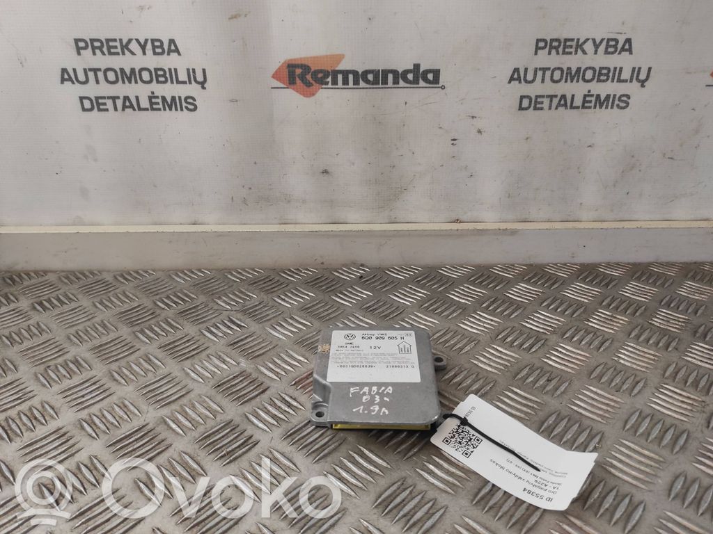 Skoda Fabia Mk1 (6Y) Unitate/modul de comandă airbaguri 