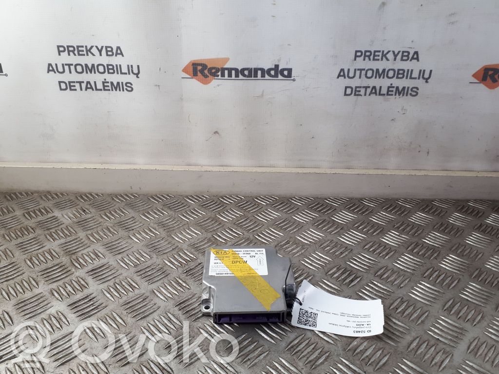 KIA Sorento Airbag control unit/module 