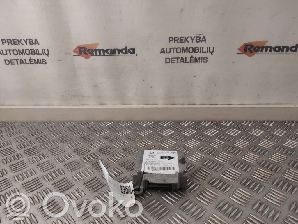 Opel Astra G Unidad de control/módulo del Airbag 