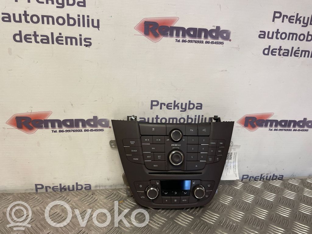 Opel Insignia A Climate control unit 