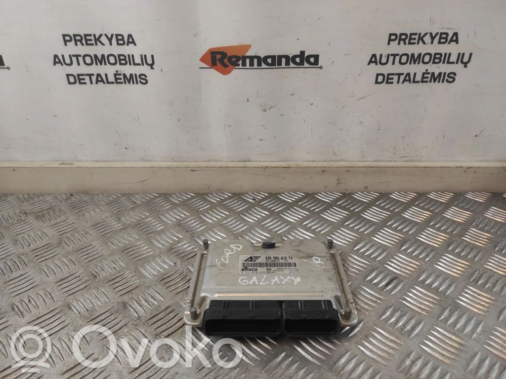 Engine control unit/module   038906019FA,28SA5592,0281010629