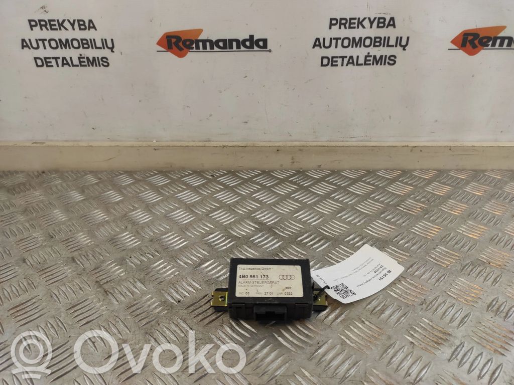 Audi A3 S3 8L Signalizacijos valdymo blokas 