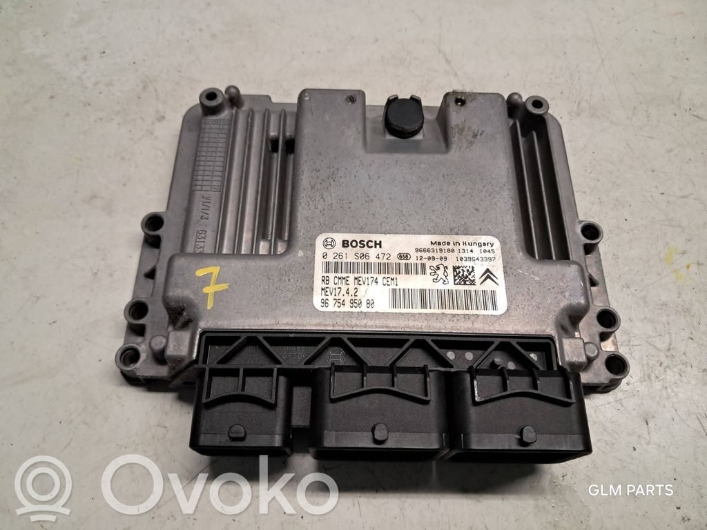 Citroen C4 II Engine control unit/module 