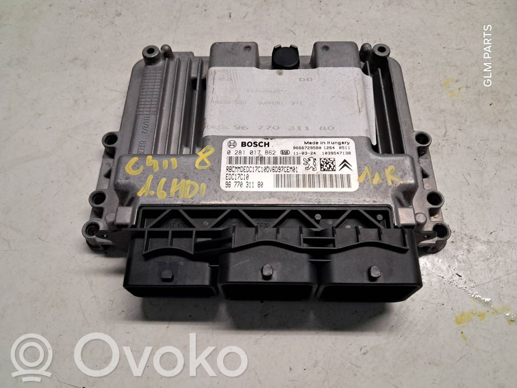 Citroen C4 II Engine control unit/module 