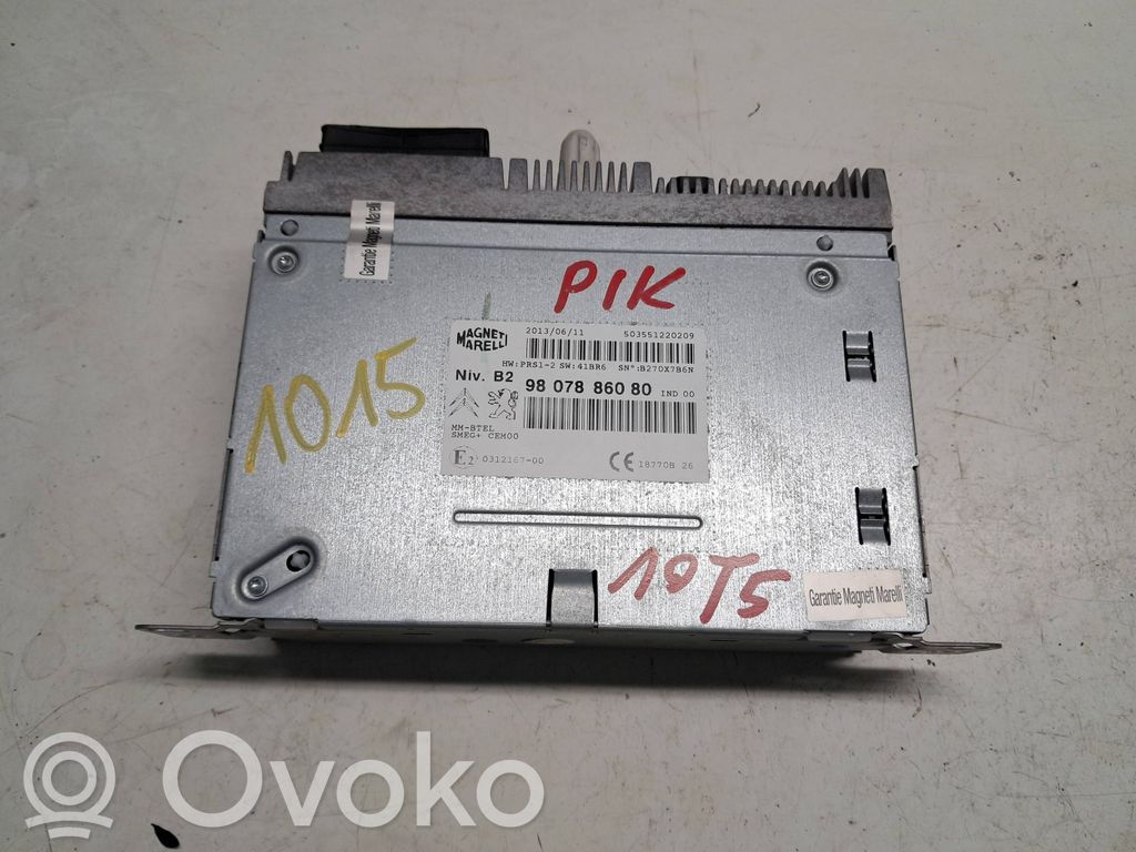 Panel / Radioodtwarzacz CD/DVD/GPS   9807886080,503551220209,E031216700