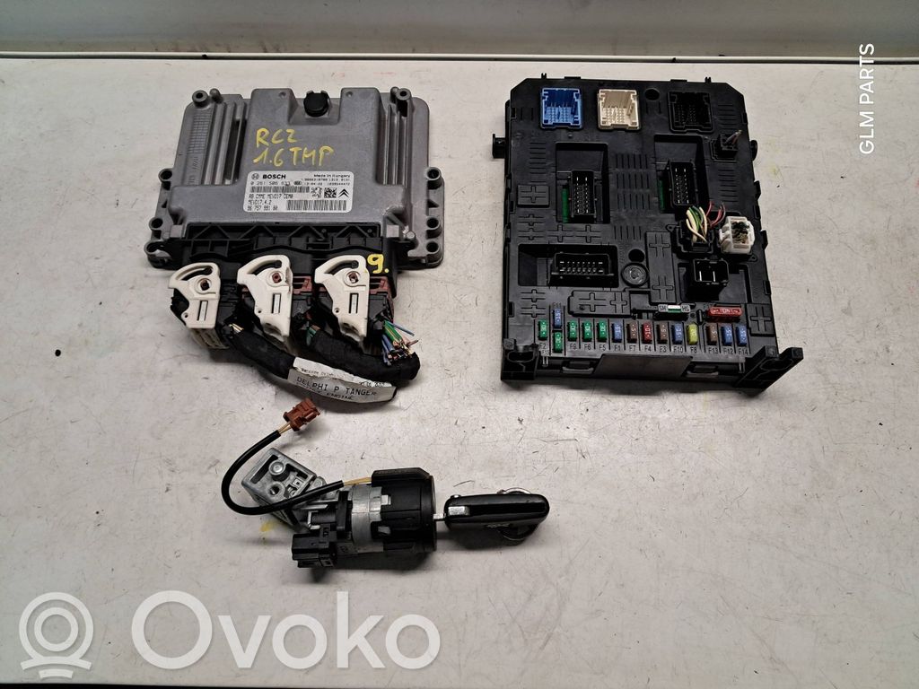 Peugeot RCZ Engine ECU kit and lock set 