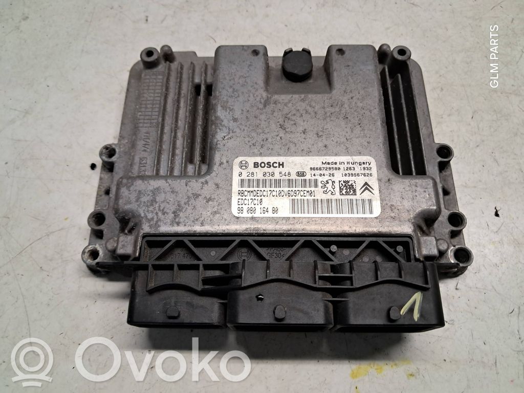 Peugeot 308 Engine control unit/module 