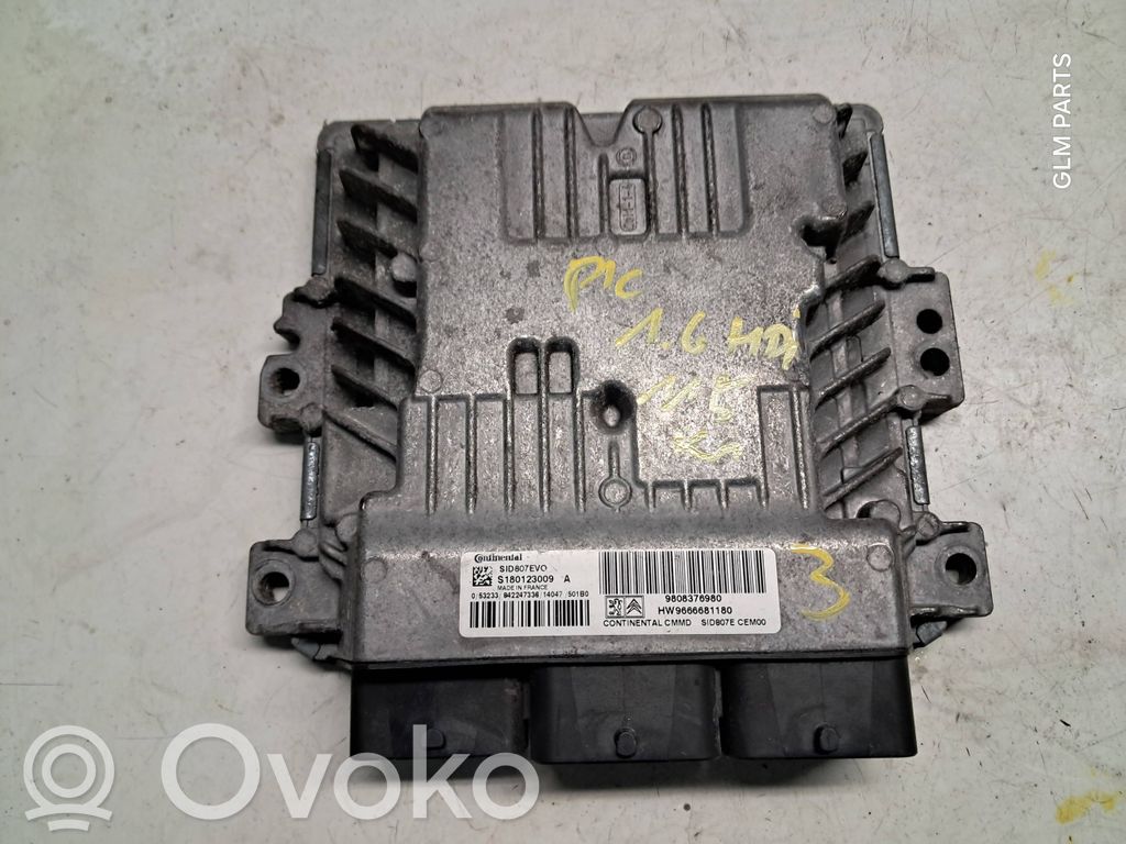 Citroen C4 II Picasso Engine control unit/module 