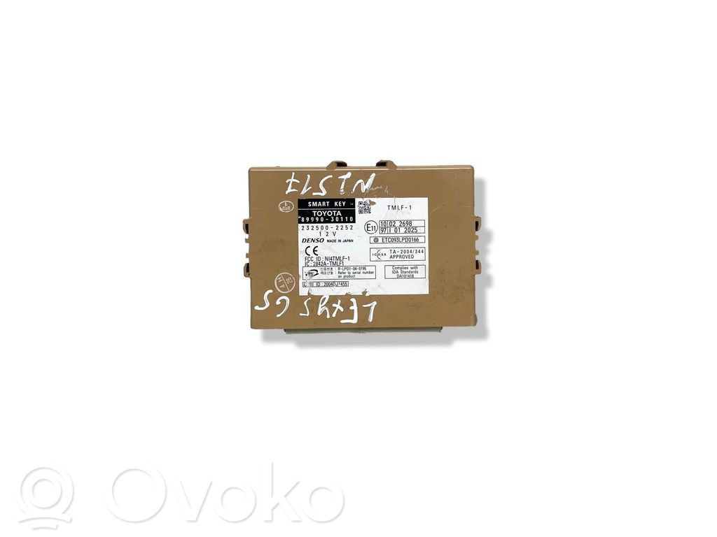 Lexus GS 300 350 430 450H Moduł / Sterownik systemu uruchamiania bezkluczykowego 