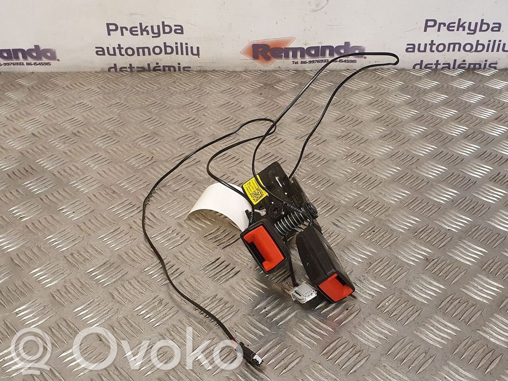 Klamra środkowego pasa bezpieczeństwa fotela tylnego   34139684A,34139687