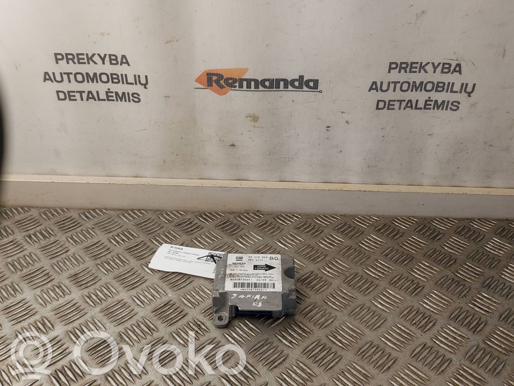 Opel Vectra C Airbag control unit/module 