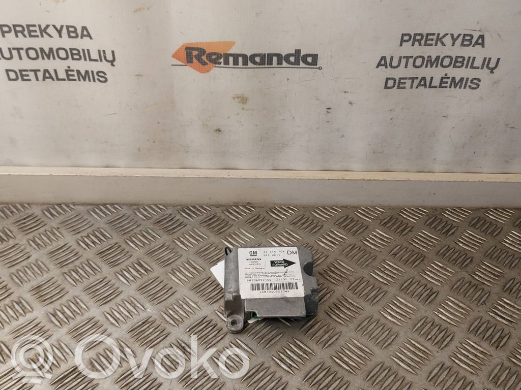 Opel Astra G Unidad de control/módulo del Airbag 