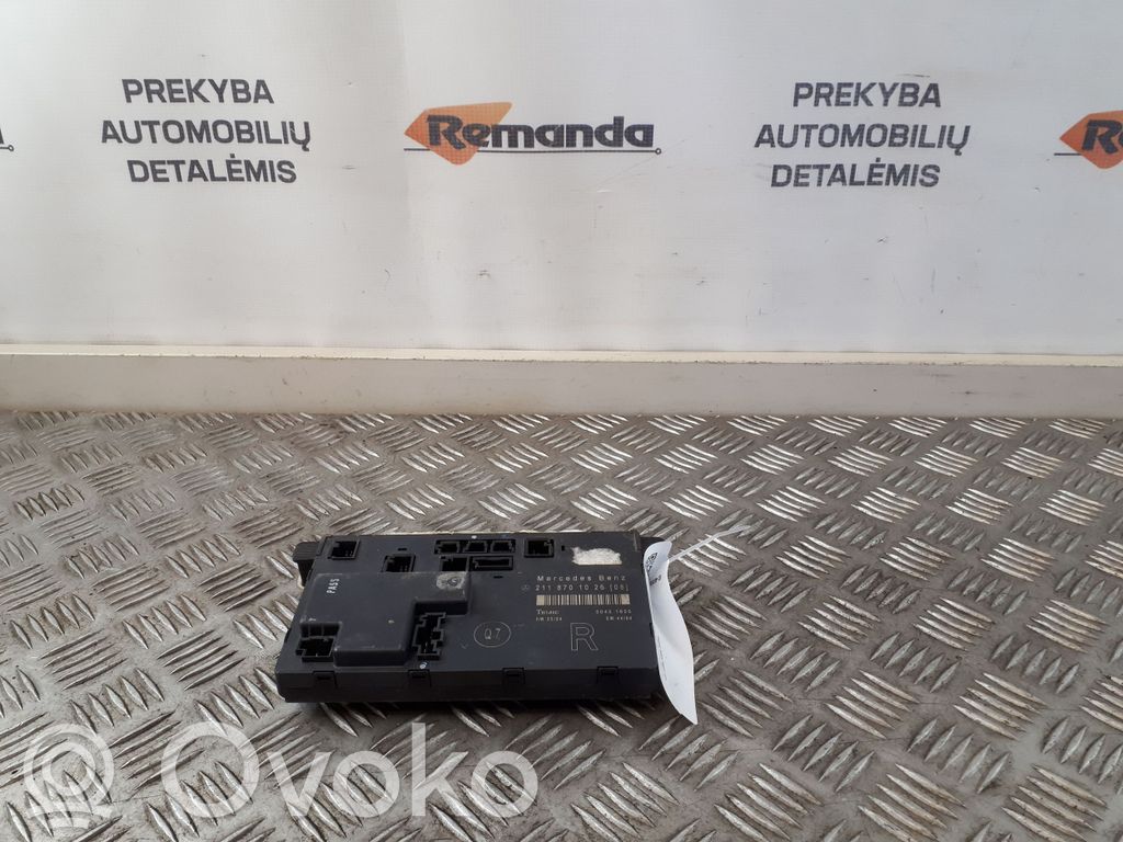 Mercedes-Benz E W211 Door control unit/module 