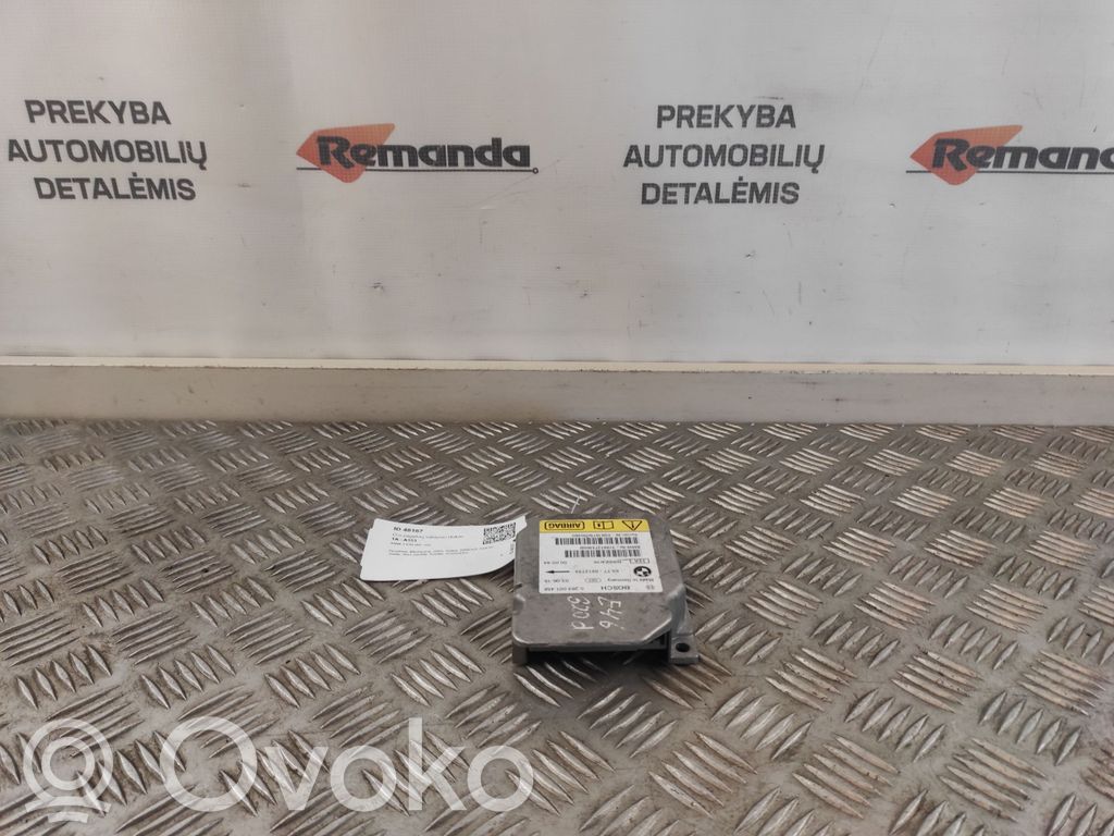 BMW 3 E46 Airbag control unit/module 