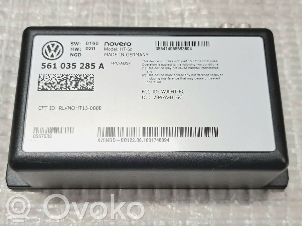 Volkswagen Jetta VI GPS navigation control unit/module 
