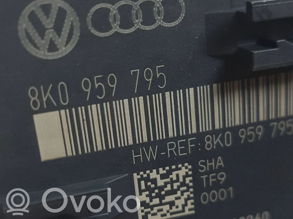 Audi A4 S4 B8 8K Unité de commande module de porte 