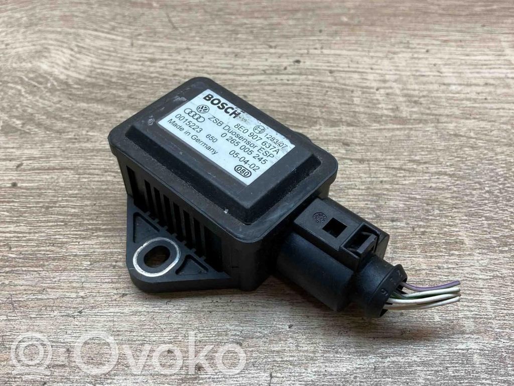 Volkswagen Phaeton ESP acceleration yaw rate sensor 