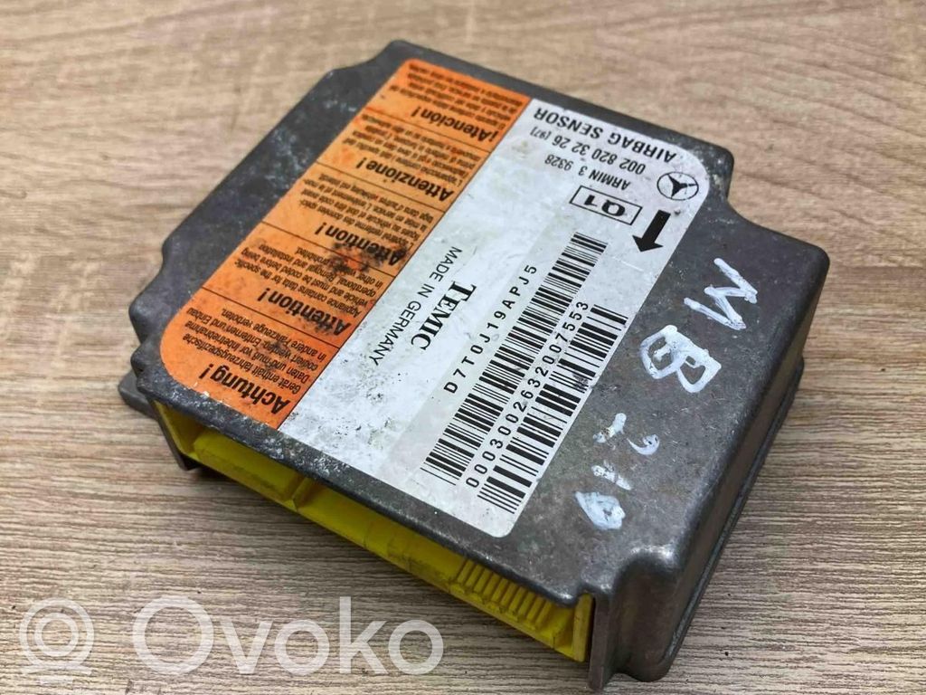 Mercedes-Benz E W210 Airbag control unit/module 