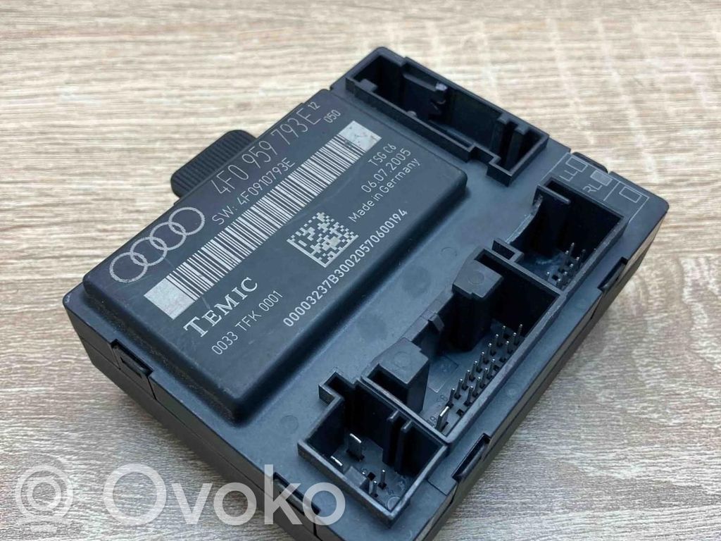 Unité de commande module de porte   4F0959793E,4F0910793E,USED
