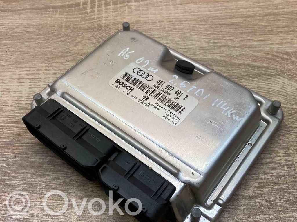 Audi A6 S6 C5 4B Engine control unit/module ECU 