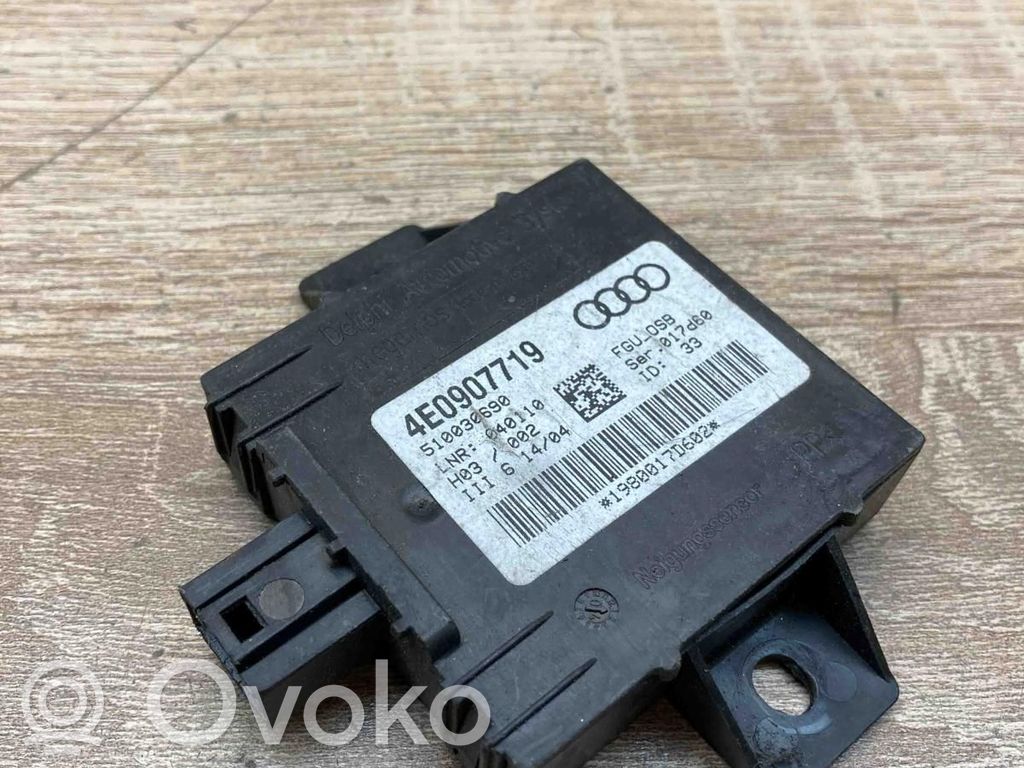 Audi A8 S8 D3 4E Alarm control unit/module 
