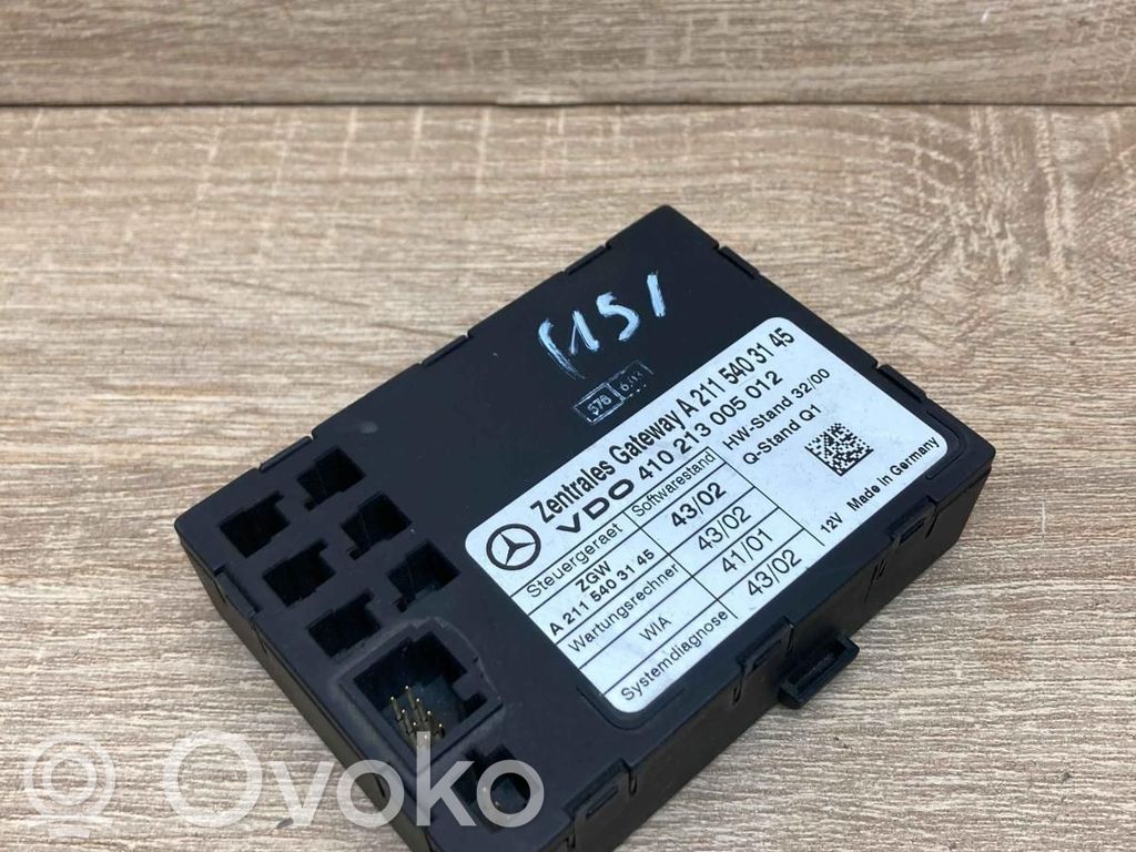 Mercedes-Benz E W211 Gearbox control unit/module 